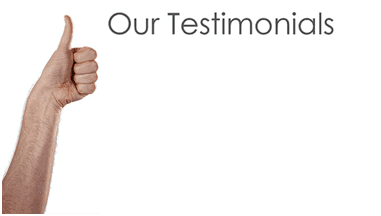 our testimonials